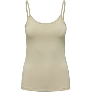 ONLY Women's Onlea S/L New Singlet JRS Noos Top, Humus, M ONLY Women's Onlea S/L New Singlet JRS Noos Top, Humus, M