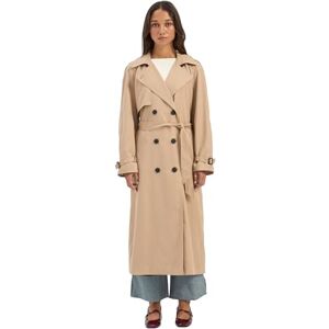 ONLY Onlchloe Women's Trench Coat Double B. OTW Noos, Tannin, XS ONLY Onlchloe Women's Trench Coat Double B. OTW Noos, Tannin, XS