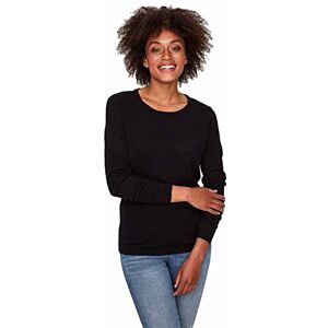 VERO MODA Women's Vmcare Structure Ls O-Neck Blouse Noos Jumper, Black, 16 (Manufacturer Size: X-Large) VERO MODA Women's Vmcare Structure Ls O-Neck Blouse Noos Jumper, Black, 16 (Manufacturer Size: X-Large)
