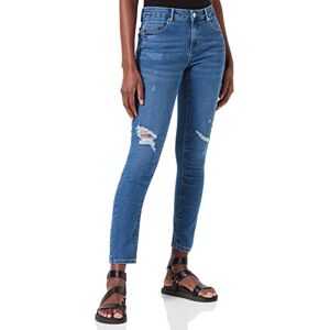 ONLY Women's ONLDAISY REG Push UP SK ANK DNM Jeans, Medium Blue Denim, 30/32 ONLY Women's ONLDAISY REG Push UP SK ANK DNM Jeans, Medium Blue Denim, 30/32