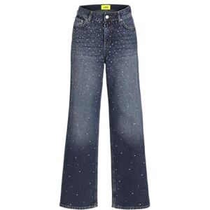 JJXX Women's Jxtokyo Wide Hw Stone Jeans DNM Pants, Medium Blue (Medium Blue Denim), 31W x 32L JJXX Women's Jxtokyo Wide Hw Stone Jeans DNM Pants, Medium Blue (Medium Blue Denim), 31W x 32L