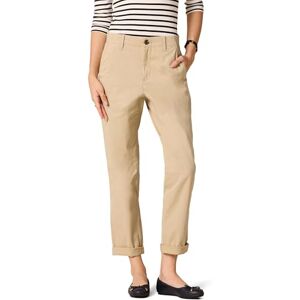 Amazon Essentials Women's High-Rise, Regular Fit, Ankle-Length, Tapered-Leg Chino Trousers, Tan, 12 Amazon Essentials Women's High-Rise, Regular Fit, Ankle-Length, Tapered-Leg Chino Trousers, Tan, 12
