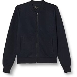 ONLY Women's Onljoyce L/S Bomber SWT Noos Sweat Jacket, Night Sky, XXS ONLY Women's Onljoyce L/S Bomber SWT Noos Sweat Jacket, Night Sky, XXS