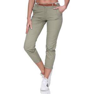 ONLY Women's Onlbiana Cotton Belt Chino CC PNT Trousers, Aloe, 34W x 32L ONLY Women's Onlbiana Cotton Belt Chino CC PNT Trousers, Aloe, 34W x 32L