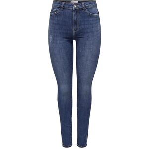 ONLY Women's Onlrose Hw Skinny DNM Gua Noos Jeans, Medium Blue Denim, M / 34L ONLY Women's Onlrose Hw Skinny DNM Gua Noos Jeans, Medium Blue Denim, M / 34L