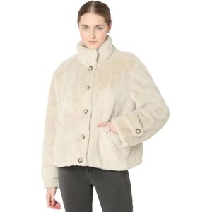 VERO MODA Women's Vmsonjaeva Short Faux Fur Jacket Ga Boo, Oatmeal, L VERO MODA Women's Vmsonjaeva Short Faux Fur Jacket Ga Boo, Oatmeal, L
