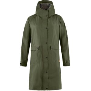 Fjällräven Fjallraven 14500131-625 Vardag Rain Parka W Jacket Women's Laurel Green Size L Fjällräven Fjallraven 14500131-625 Vardag Rain Parka W Jacket Women's Laurel Green Size L