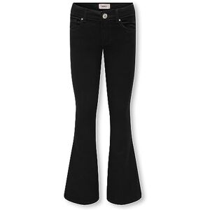 ONLY Girls Kogroyal Life Reg Flared Pim600 Noos Baggy Jeans, Black Denim, 146 UK ONLY Girls Kogroyal Life Reg Flared Pim600 Noos Baggy Jeans, Black Denim, 146 UK