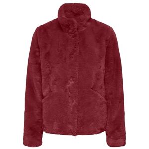 ONLY Women's Onlnewvida Life Faux Fur Jacket OTW CC, Cabernet, S ONLY Women's Onlnewvida Life Faux Fur Jacket OTW CC, Cabernet, S