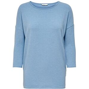 ONLY Women's ONLGLAMOUR 3/4 TOP JRS NOOS T-Shirt, Allure/Detail:Melange, S ONLY Women's ONLGLAMOUR 3/4 TOP JRS NOOS T-Shirt, Allure/Detail:Melange, S