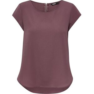 ONLY Women's Onlvic S/S Solid Top Noos PTM 15142784, Rose Brown., 14 ONLY Women's Onlvic S/S Solid Top Noos PTM 15142784, Rose Brown., 14