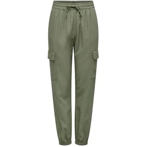 ONLY Women's Onlcaro Mw Lin Pull-Up Cargo PNT Noos, Oil Green, S / 32L ONLY Women's Onlcaro Mw Lin Pull-Up Cargo PNT Noos, Oil Green, S / 32L
