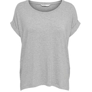 ONLY Women's Onlmoster S/S O-Neck Top Noos JRS T-Shirt, Light Grey Mix, XXL ONLY Women's Onlmoster S/S O-Neck Top Noos JRS T-Shirt, Light Grey Mix, XXL