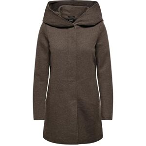 ONLY Women's ONLSEDONA LIGHT COAT OTW NOOS Jacket, Hot Fudge/Detail:MELANGE, S ONLY Women's ONLSEDONA LIGHT COAT OTW NOOS Jacket, Hot Fudge/Detail:MELANGE, S