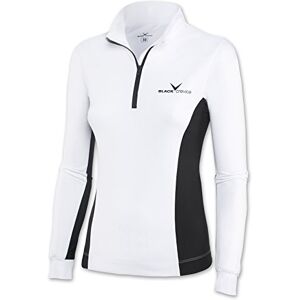 Black Crevice Women's Turtle Neck Ski Shirt, Womens, Skirolli, White/black Black Crevice Women's Turtle Neck Ski Shirt, Womens, Skirolli, White/black