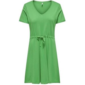 ONLY Womens Onlmay S/S V-Neck Short JRS Noos Dress, Green (Kelly Green), S EU ONLY Womens Onlmay S/S V-Neck Short JRS Noos Dress, Green (Kelly Green), S EU