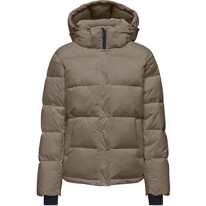 ONLY Women's Onlann Premium Puffer Jacket Regular OTW Quilted, Brown, S ONLY Women's Onlann Premium Puffer Jacket Regular OTW Quilted, Brown, S