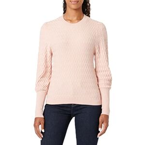 ONLY Women's Onlfaye L/S Puff-Sleeve Pullover CC KNT Sweater, Rose Smoke/Detail: Melange, S ONLY Women's Onlfaye L/S Puff-Sleeve Pullover CC KNT Sweater, Rose Smoke/Detail: Melange, S