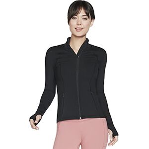 Skechers Women's Gowalk Mesh Jacket Sweater, Bold Black, XXL UK Skechers Women's Gowalk Mesh Jacket Sweater, Bold Black, XXL UK