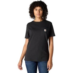 Carhartt , Women's, Loose Fit Heavyweight Short-Sleeve K87 Pocket T-Shirt, Black, XL Carhartt , Women's, Loose Fit Heavyweight Short-Sleeve K87 Pocket T-Shirt, Black, XL