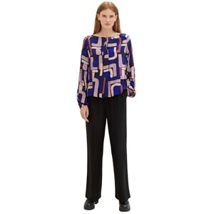 TOM TAILOR Women's Blouse, 33970 Black Abstract Design, 14 TOM TAILOR Women's Blouse, 33970 Black Abstract Design, 14