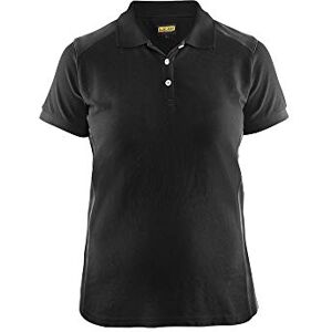 BLÅKLÄDER Blaklader 339010509998M Women's Polo Shirt, Black/Dark Grey, Size M BLÅKLÄDER Blaklader 339010509998M Women's Polo Shirt, Black/Dark Grey, Size M
