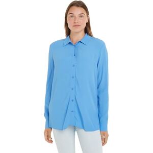 Tommy Hilfiger Women Blouse Crepe Shirt Elegant, Blue (Blue Spell), 36 Tommy Hilfiger Women Blouse Crepe Shirt Elegant, Blue (Blue Spell), 36