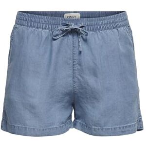 ONLY ONLPEMA Life Lyocell DNM Shorts NOO 15226321, Blue (Medium Denim Blue), XL ONLY ONLPEMA Life Lyocell DNM Shorts NOO 15226321, Blue (Medium Denim Blue), XL