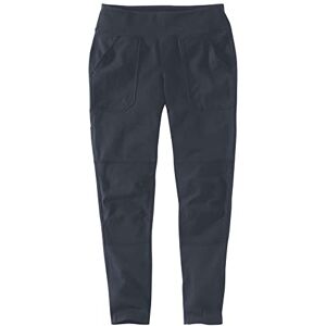 Carhartt Women's Force Fitted Midweight Utility Legging, Navy, XL Carhartt Women's Force Fitted Midweight Utility Legging, Navy, XL