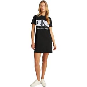 Calvin Klein Women’s Blocking Short T-Shirt Dress, Black (Ck Black), XS Calvin Klein Women’s Blocking Short T-Shirt Dress, Black (Ck Black), XS