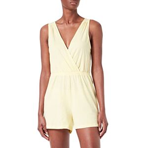 ONLY Women's ONLMAY S/L WRAP Playsuit JRS Jumpsuit, Lemon Meringue, L ONLY Women's ONLMAY S/L WRAP Playsuit JRS Jumpsuit, Lemon Meringue, L