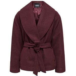 ONLY Women's Onlaugusta Life Short Coat OTW Noos, Port Royale, XL ONLY Women's Onlaugusta Life Short Coat OTW Noos, Port Royale, XL