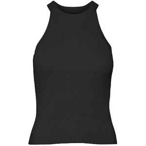 VERO MODA Women's Vmgold Rib Tank Top Sweater, Black, XS VERO MODA Women's Vmgold Rib Tank Top Sweater, Black, XS