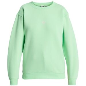 Roxy Fleece sweater SURF STOKED CREW BRUSHED VINT Women's Green XL Roxy Fleece sweater SURF STOKED CREW BRUSHED VINT Women's Green XL