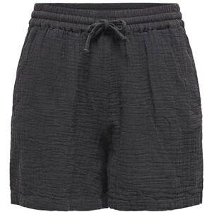 ONLY Women's Onlthyra Noos WVN Shorts, Phantom, L ONLY Women's Onlthyra Noos WVN Shorts, Phantom, L