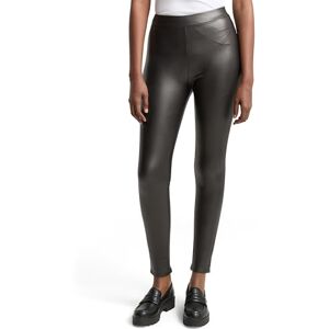 Tom Tailor Denim Women's 1027557 Leather-look leggings, 14482 Deep Black, S Tom Tailor Denim Women's 1027557 Leather-look leggings, 14482 Deep Black, S
