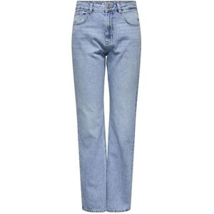 ONLY Women's Onlblush Mid Straight DNM Tai467 Noos fit Jeans, Light Blue (Light Blue Denim), S / 30L ONLY Women's Onlblush Mid Straight DNM Tai467 Noos fit Jeans, Light Blue (Light Blue Denim), S / 30L
