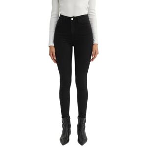 DeFacto Women's Jeans Stylish Trousers Fashionable Jeggings and Comfortable Jeans for Women Jeans and Trousers for Women, Black, 6 DeFacto Women's Jeans Stylish Trousers Fashionable Jeggings and Comfortable Jeans for Women Jeans and Trousers for Women, Black, 6