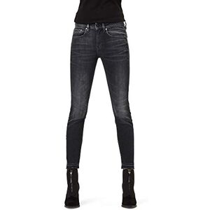 G-STAR Women's 3301 Mid Skinny Ankle Jeans, Black (worn in corby black D15943-A634-C005), 26W / 32L G-STAR Women's 3301 Mid Skinny Ankle Jeans, Black (worn in corby black D15943-A634-C005), 26W / 32L