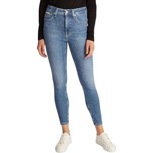 Calvin Klein Women’s High Rise Super Skinny Fit Ankle Length Jeans, Blue (Denim Medium), W29 Calvin Klein Women’s High Rise Super Skinny Fit Ankle Length Jeans, Blue (Denim Medium), W29