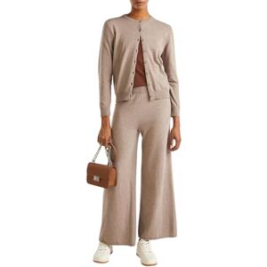 United Colors of Benetton Women's Korean Jersey M/L 1035d5012 Cardigan Sweater, Brown, XS United Colors of Benetton Women's Korean Jersey M/L 1035d5012 Cardigan Sweater, Brown, XS