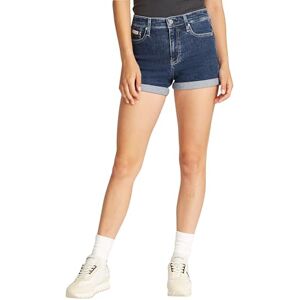Calvin Klein Women’s Mid Rise Denim Shorts, Blue (Denim Dark), 26W Calvin Klein Women’s Mid Rise Denim Shorts, Blue (Denim Dark), 26W