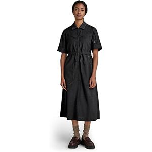 G-STAR RAW G-Star Women's Flightsuit Holiday Dress, Multicolour (dk black htr D20649-C914-7293), L G-STAR RAW G-Star Women's Flightsuit Holiday Dress, Multicolour (dk black htr D20649-C914-7293), L