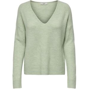JDY Women's elanora L/S V-Neck Pullo. KNT Noos Knitted Jumper, Sea Foam, XXL JDY Women's elanora L/S V-Neck Pullo. KNT Noos Knitted Jumper, Sea Foam, XXL