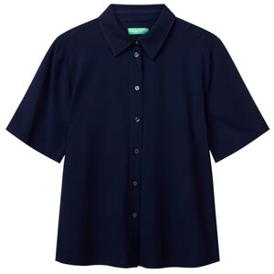 United Colors of Benetton Women's Camicia 5wpwdq0b1 Shirt, Blue, M United Colors of Benetton Women's Camicia 5wpwdq0b1 Shirt, Blue, M
