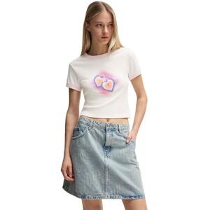 Hugo Boss Women's Dalia_B_1 10266272 01 T_Shirt, Natural102, L Hugo Boss Women's Dalia_B_1 10266272 01 T_Shirt, Natural102, L