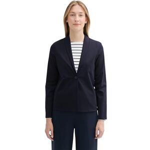 TOM TAILOR Women's 1043679 Blazer, 10668-Sky Captain Blue, 18 TOM TAILOR Women's 1043679 Blazer, 10668-Sky Captain Blue, 18