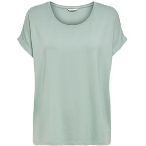 ONLY Women's ONLMOSTER S/S O-Neck TOP NOOS JRS T-Shirt, Opacity, Chinois Green/Detail:Melange, Large ONLY Women's ONLMOSTER S/S O-Neck TOP NOOS JRS T-Shirt, Opacity, Chinois Green/Detail:Melange, Large