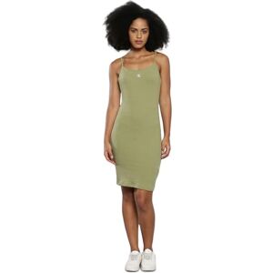 Calvin Klein Jeans Women's SLUB Rib Dress Bodycon Dresses, Dark Juniper, S Calvin Klein Jeans Women's SLUB Rib Dress Bodycon Dresses, Dark Juniper, S