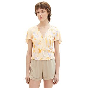 Tom Tailor Denim Women's 1036585 Blouse, 31705-Abstract Neutral Print, M Tom Tailor Denim Women's 1036585 Blouse, 31705-Abstract Neutral Print, M